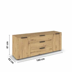 Sale Lowboard Flipp Eiche