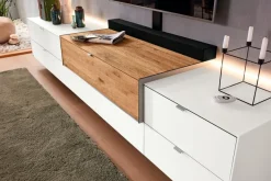 Outlet Musterring Lowboard Q-Media 2.0 Weiß