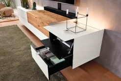 Outlet Musterring Lowboard Q-Media 2.0 Weiß