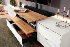 Outlet Musterring Lowboard Q-Media 2.0 Weiß