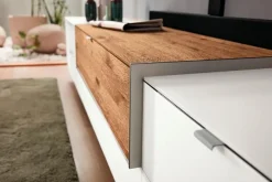 Outlet Musterring Lowboard Q-Media 2.0 Weiß