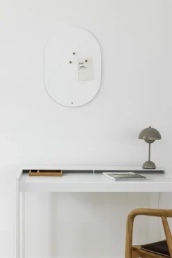 Best Metallbude Magnettafel Tavo Weiß