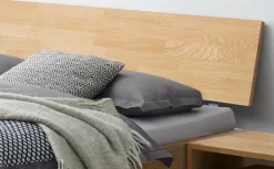 Best HASENA Massivholzbett Ancona 160 x 200 cm Eiche Bianco