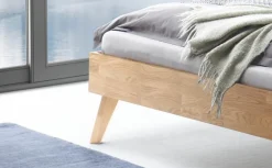 Best HASENA Massivholzbett Ancona 160 x 200 cm Eiche Bianco