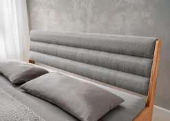 Discount G+K Massivholzbett BE-0825 180 x 200 cm Wildeiche