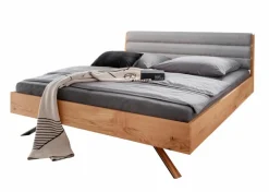 Online G+K Massivholzbett BE-0824 200 x 200 cm Wildeiche