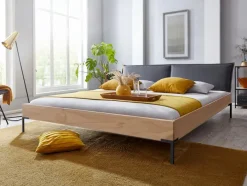 Best G+K Massivholzbett BE-0826 180 x 200 cm Eiche