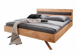 Online G+K Massivholzbett BE-0824 200 x 200 cm Wildeiche