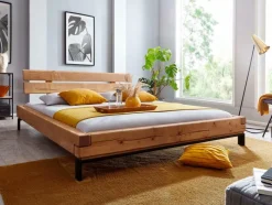 G+K Massivholzbett BE-0571 200 x 200 cm