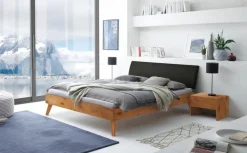 Sale HASENA Massivholzbett Caprile 120 x 200 cm Wildeiche