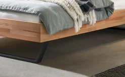 HASENA Massivholzbett Ostino 140 x 200 cm Kernbuche