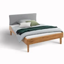 Sale HASENA Massivholzbett Raffaele 140 x 200 cm Wildeiche