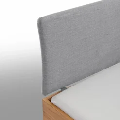 Sale HASENA Massivholzbett Raffaele 140 x 200 cm Wildeiche