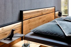 Clearance Wöstmann Massivholzbett WSM 4300 180 x 200 cm Wildeiche