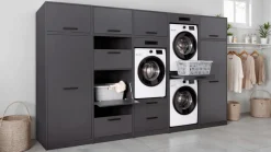 New Inter Link Mehrzweckschrank Galleria Anthrazit