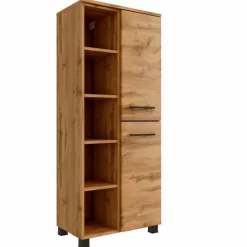 Discount Held-Möbel Midischrank Manchester Wotaneiche