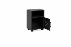 Clearance Nachtkommode Porto Dunkelgrau