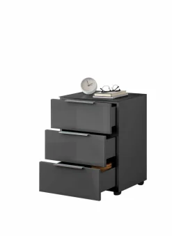 Clearance Nachtkommode Santorin Anthrazit