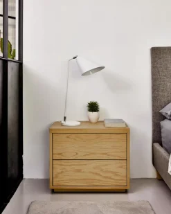 Clearance Kave Home Nachttisch Abilen Eiche