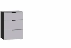 Outlet Jutzler Nachttisch Beimöbelprogramm Hellgrau