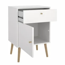 Hot Tvilum Nachttisch Bodo Weiß