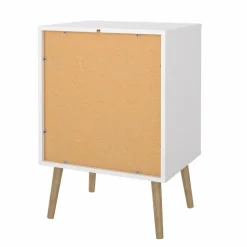 Hot Tvilum Nachttisch Bodo Weiß