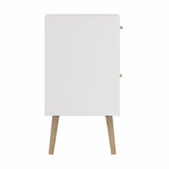 Hot Tvilum Nachttisch Bodo Weiß