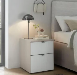 Online Wiemann Nachttisch Como Weiß
