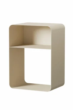 Clearance Metallbude Nachttisch Damio Cashew