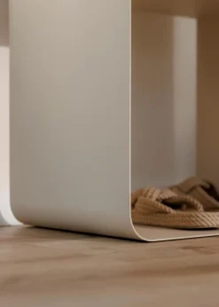 Clearance Metallbude Nachttisch Damio Cashew