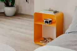 Metallbude Nachttisch Damio