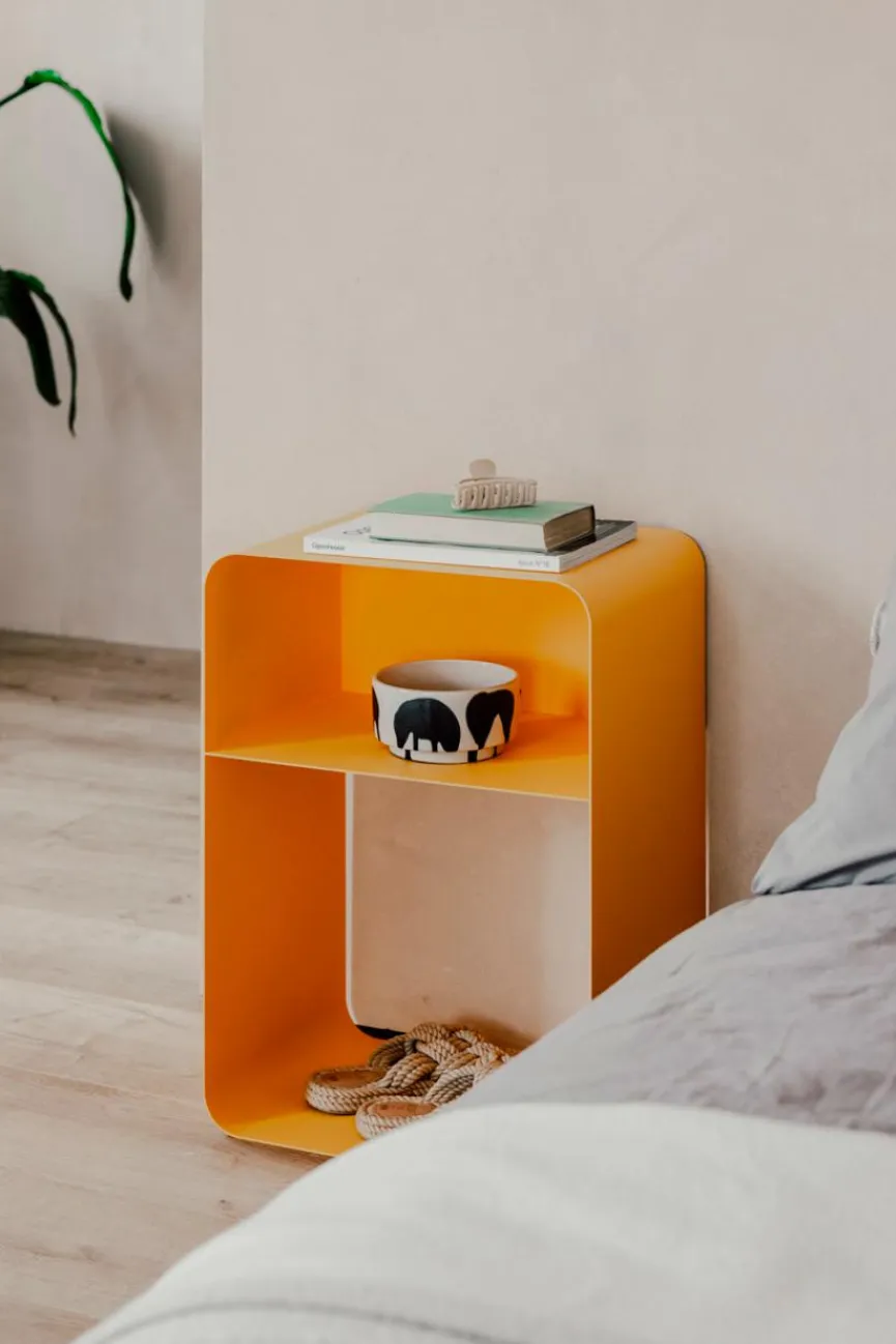 Metallbude Nachttisch Damio