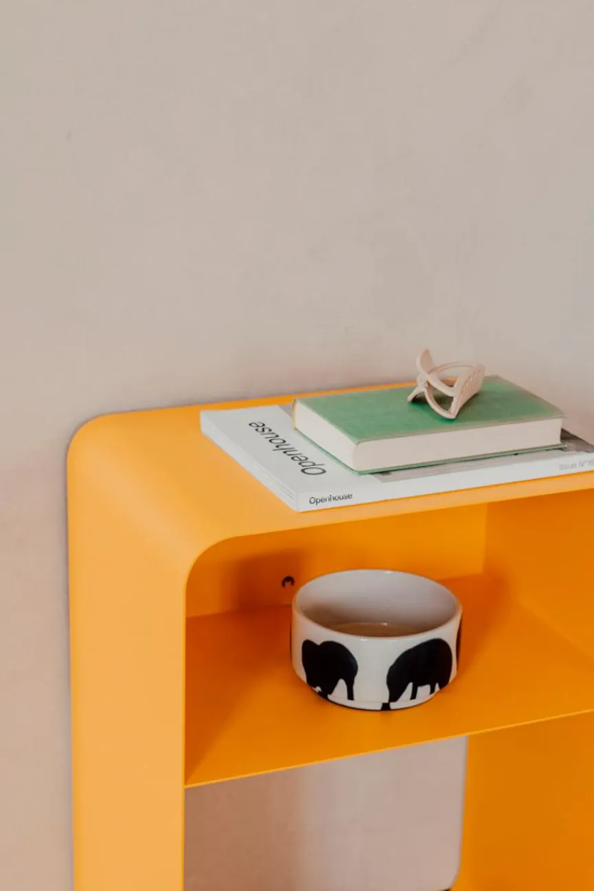 Metallbude Nachttisch Damio