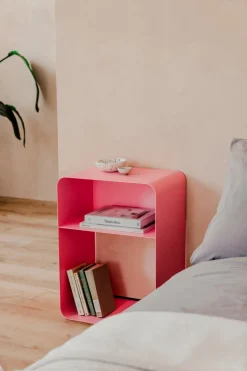 Metallbude Nachttisch Damio