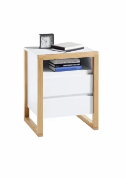 Clearance MCA Nachttisch Facil Weiß