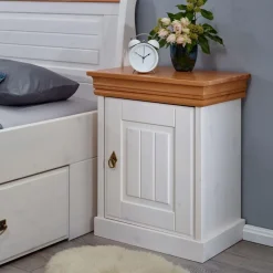 Best G+K Nachttisch Hombre Weiß