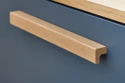 Outlet Musterring Nachttisch Malin Blau