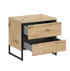 Best BEGABINO Nachttisch Marseille Artisan-Eiche