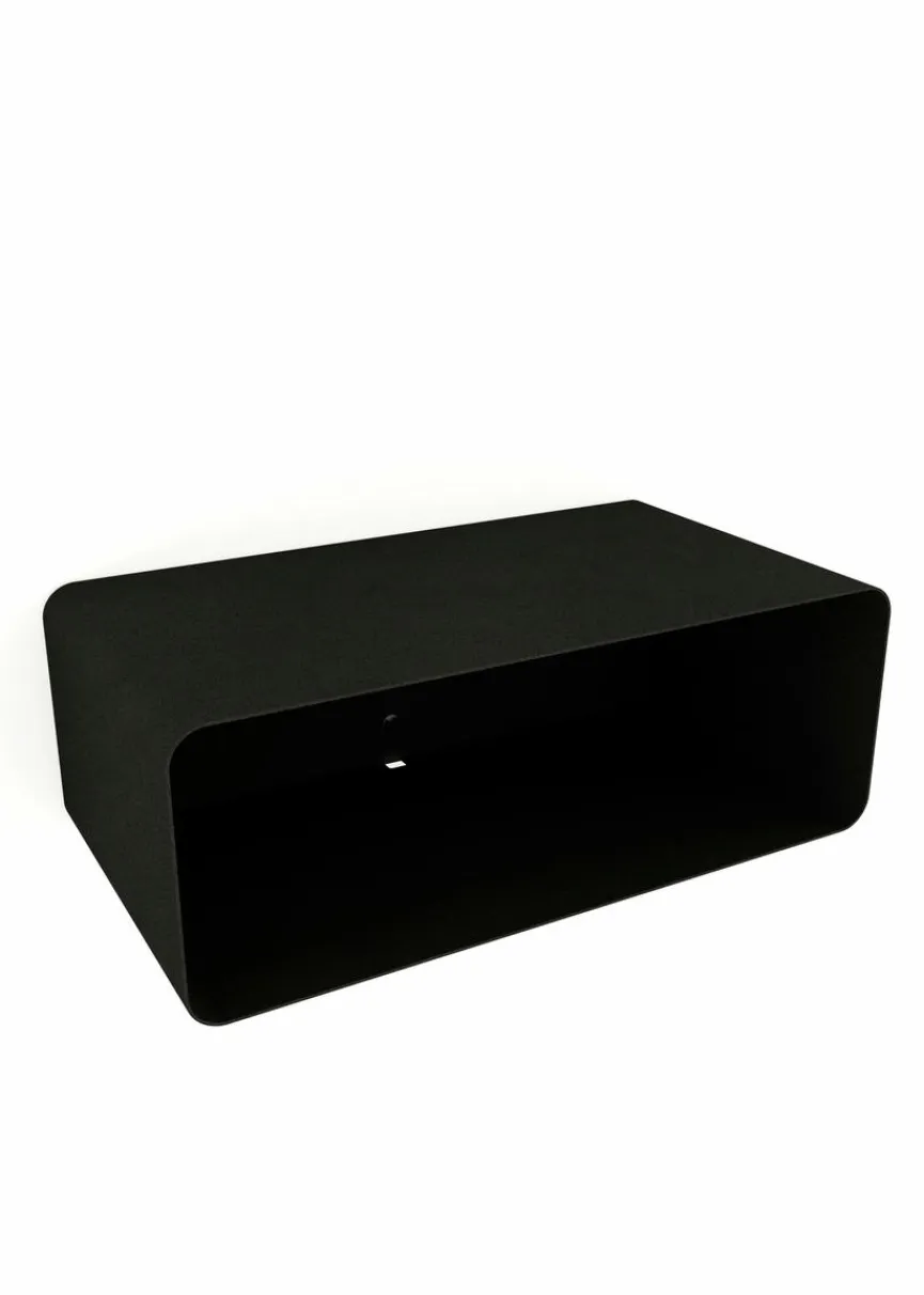 Best Metallbude Nachttisch Nelio Schwarz