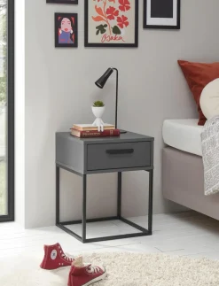 Online Pol Power Nachttisch Suna Graphit