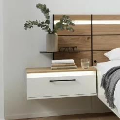 Clearance Musterring Nachttisch-Paneel Madiva Balkeneiche