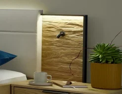 Best Musterring Nachttisch-Paneel San Francisco Braun