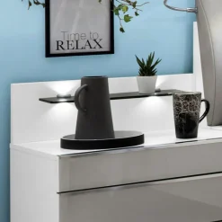 Hot Wiemann Nachttisch-Paneel Shanghai 2 Weiß