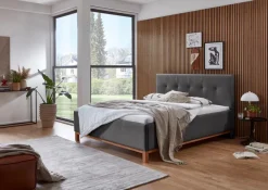 Best meise.möbel Polsterbett Catania II 180 x 200 cm Anthracite