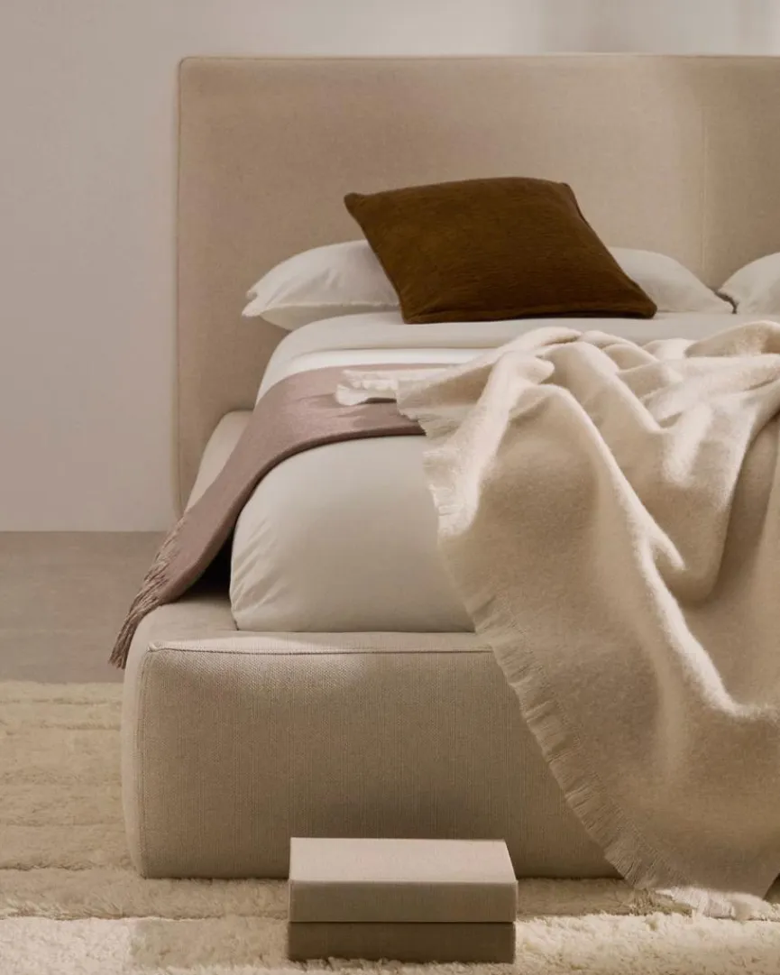 Kave Home Polsterbett Blok 90 x 200 cm