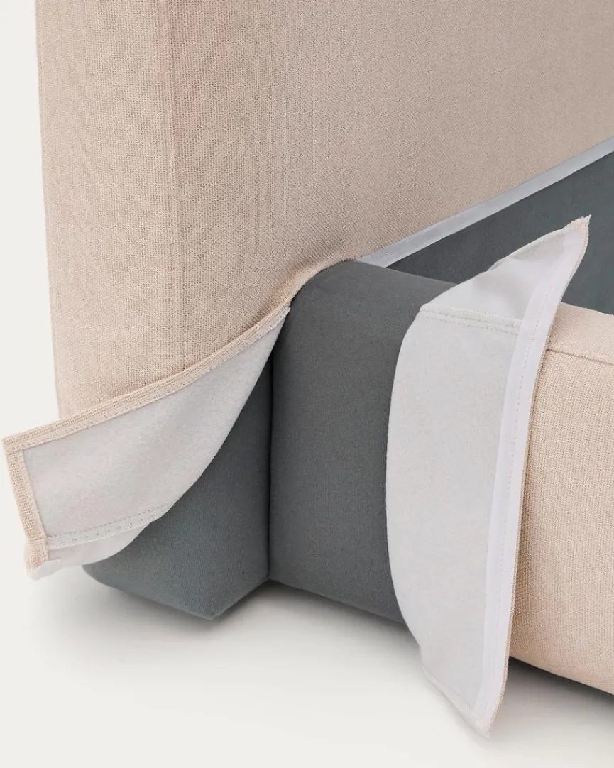 Kave Home Polsterbett Blok 90 x 200 cm