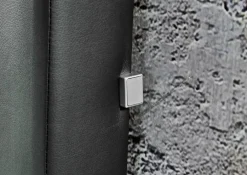 Hot meise.möbel Polsterbett Candela 120 x 200 cm Anthrazit