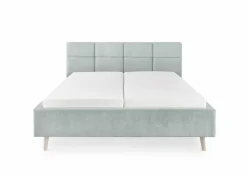 Hot set one by Musterring Polsterbett Cary 180 x 200 cm Hellblau