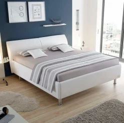Outlet RUF Betten Polsterbett Casa 160 x 200 cm Weiß