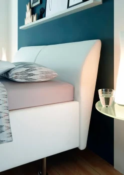 Outlet RUF Betten Polsterbett Casa 160 x 200 cm Weiß